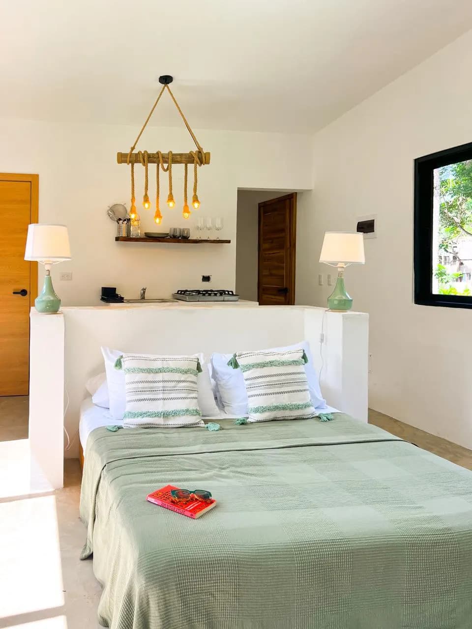 Individual Room accommodation at Zumba Retreat