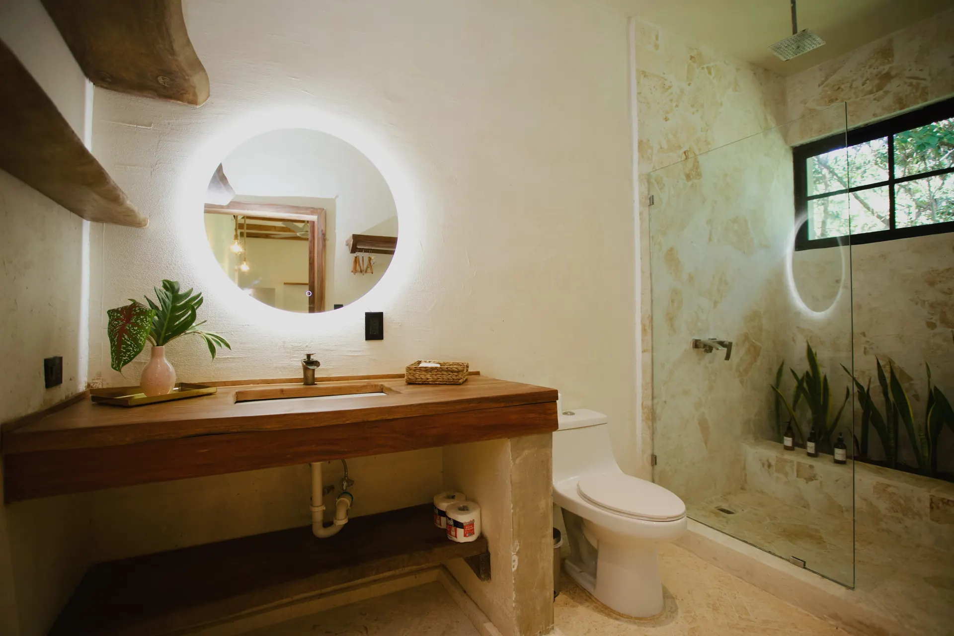 Individual Room accommodation at Zumba Retreat