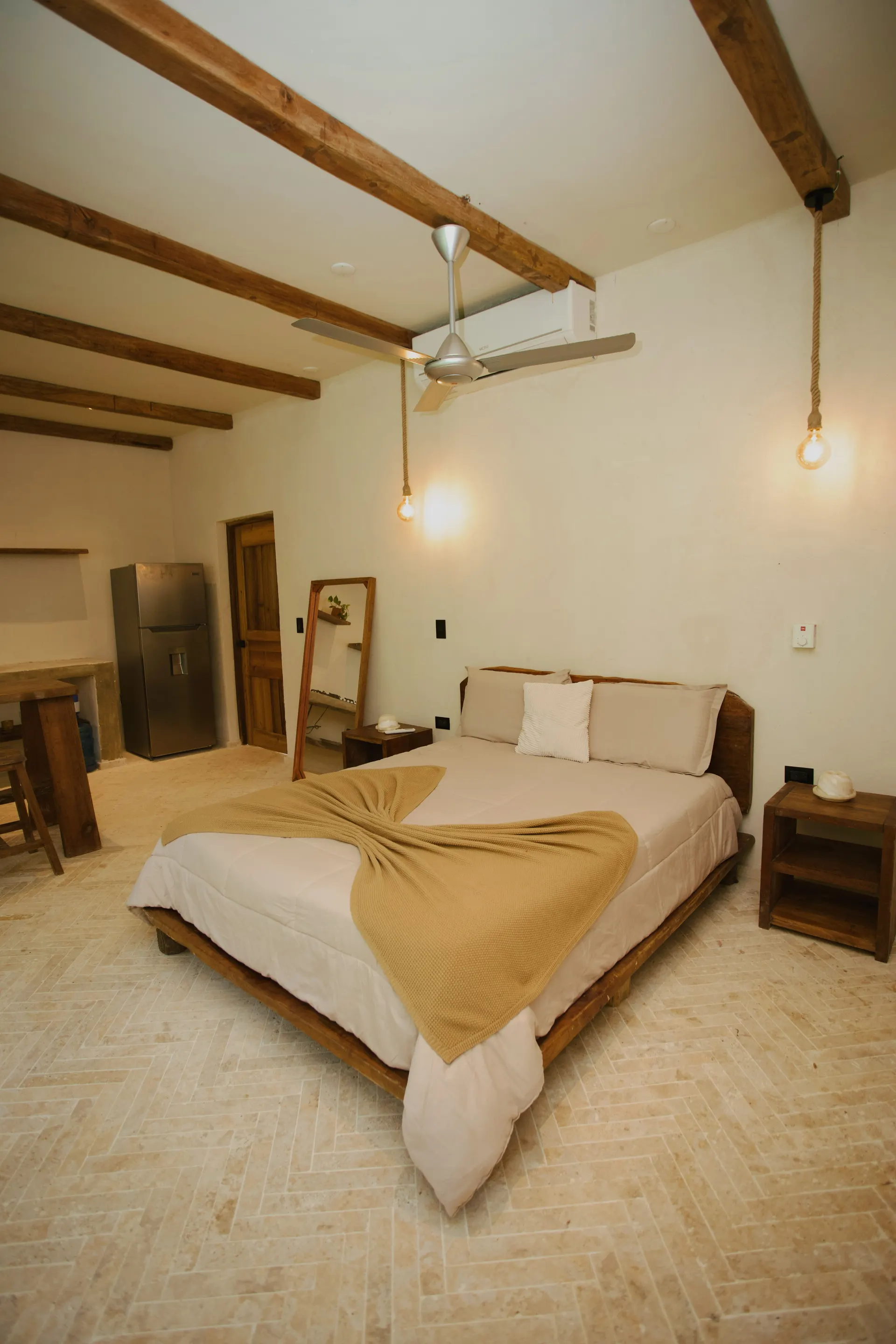 Individual Room accommodation at Zumba Retreat