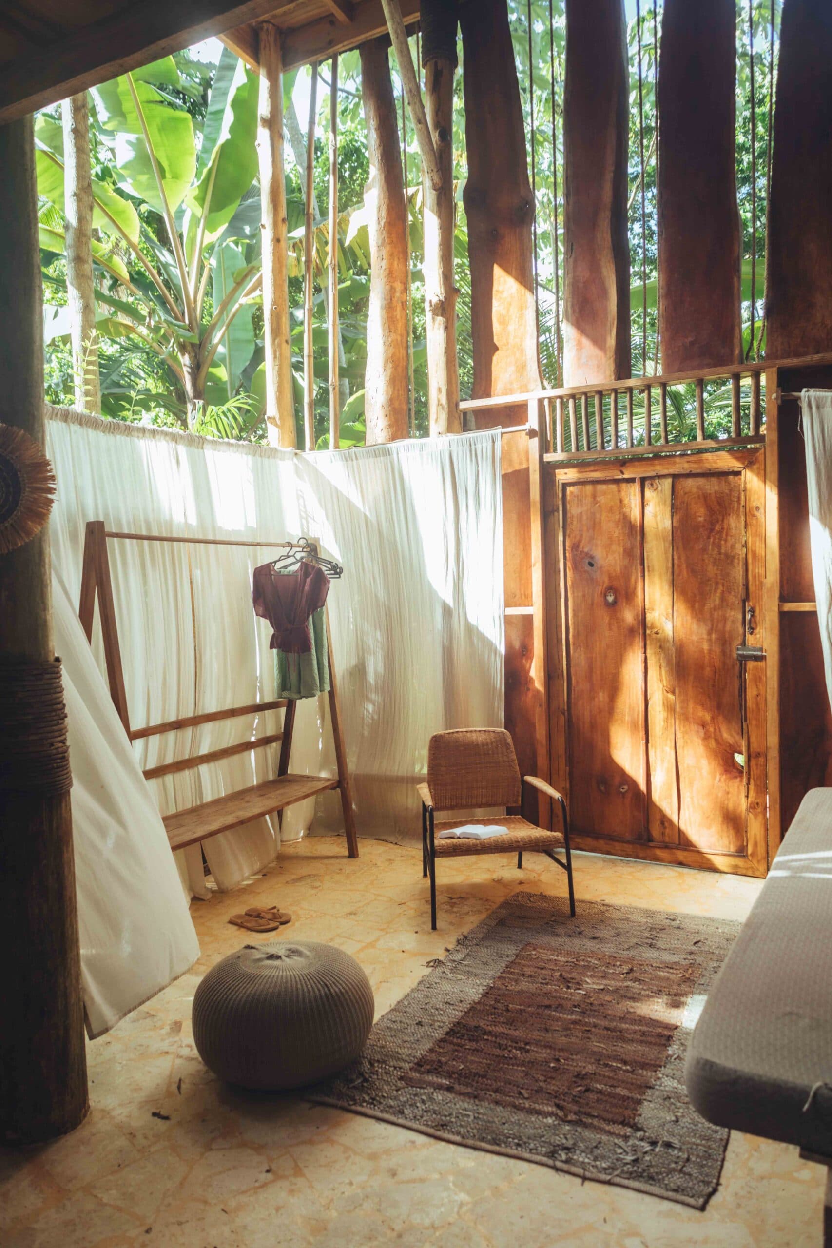 Jungle Room accommodation at Zumba Retreat