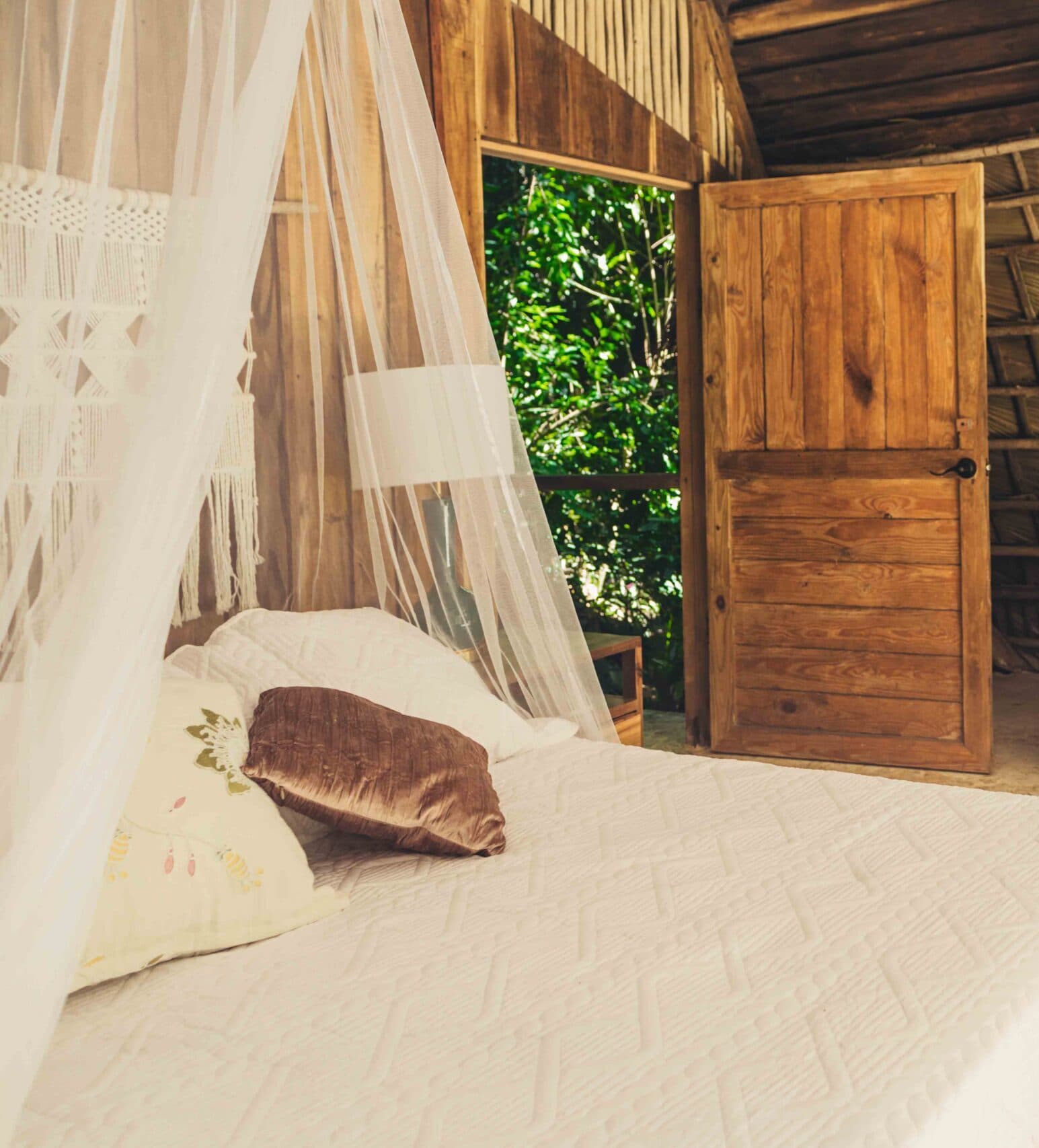 Jungle Room accommodation at Zumba Retreat