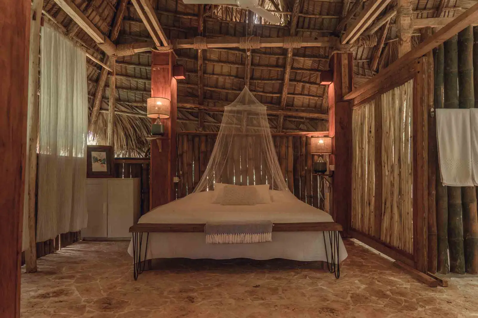 Jungle Room accommodation at Zumba Retreat